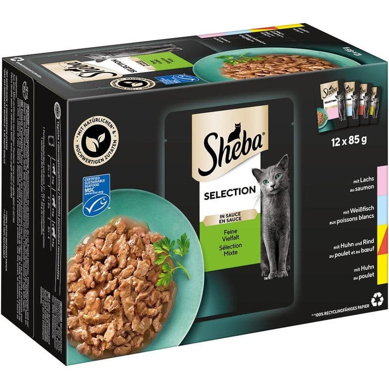 Sheba Katzenbeutel, 12x85 g – Billa Plus
