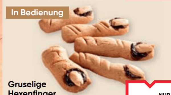 Gruselige Hexenfinger, per Stück – Maximarkt
