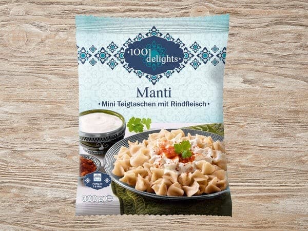 Manti 300 g 1001 Delights Angebot bei Lidl