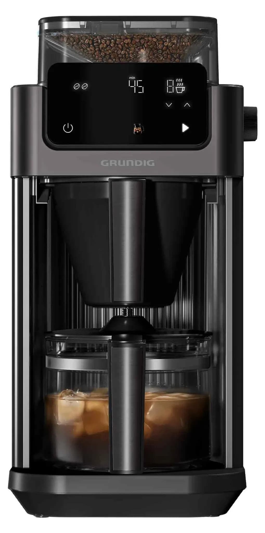 Filterkaffeemaschine mit Mahlwerk KM 9518 – Müller