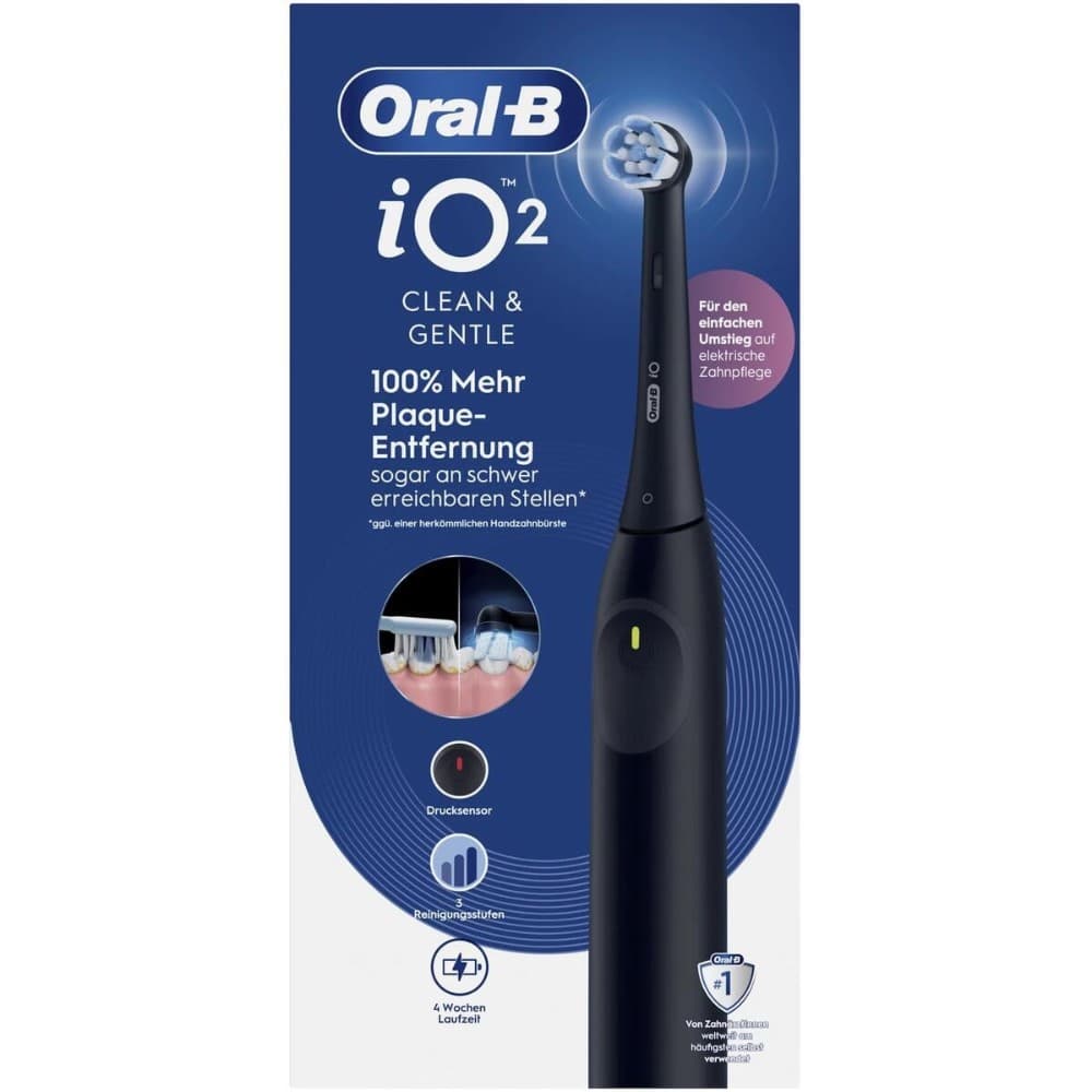 Oral B iO2 Series Night Black Zahnbürste – Eurospar