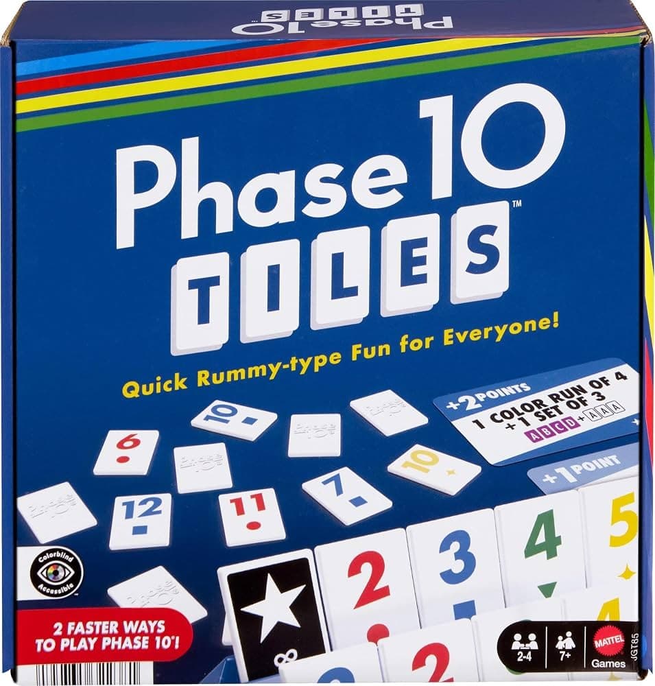 Phase 10 Tiles MATTEL – Maximarkt