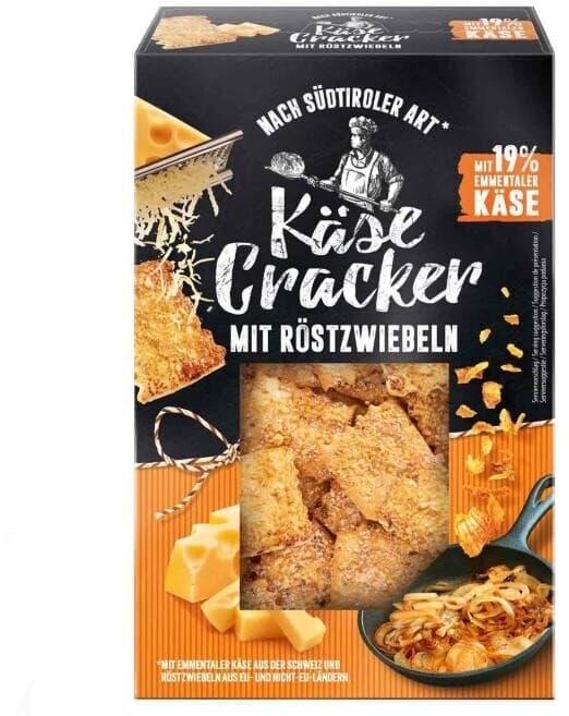 Käse Cracker, 100 g – Hofer