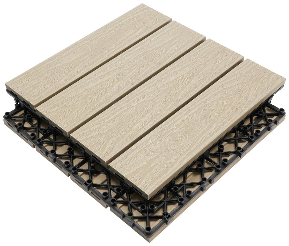 WPC-Terrassenfliese 11 Stk. Packung, ca. 30x30x2,1cm Ambia Garden Angebot bei XXXLutz
