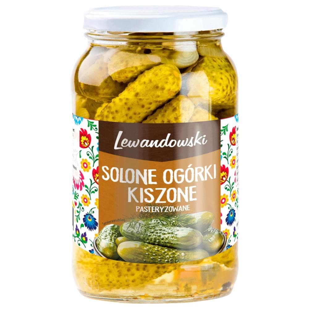 Lewandowski Salzdillgurken, 820 g – Norma