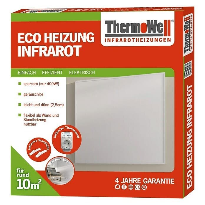 Thermowell Infrarotheizkörper, 350 W – Bauhaus