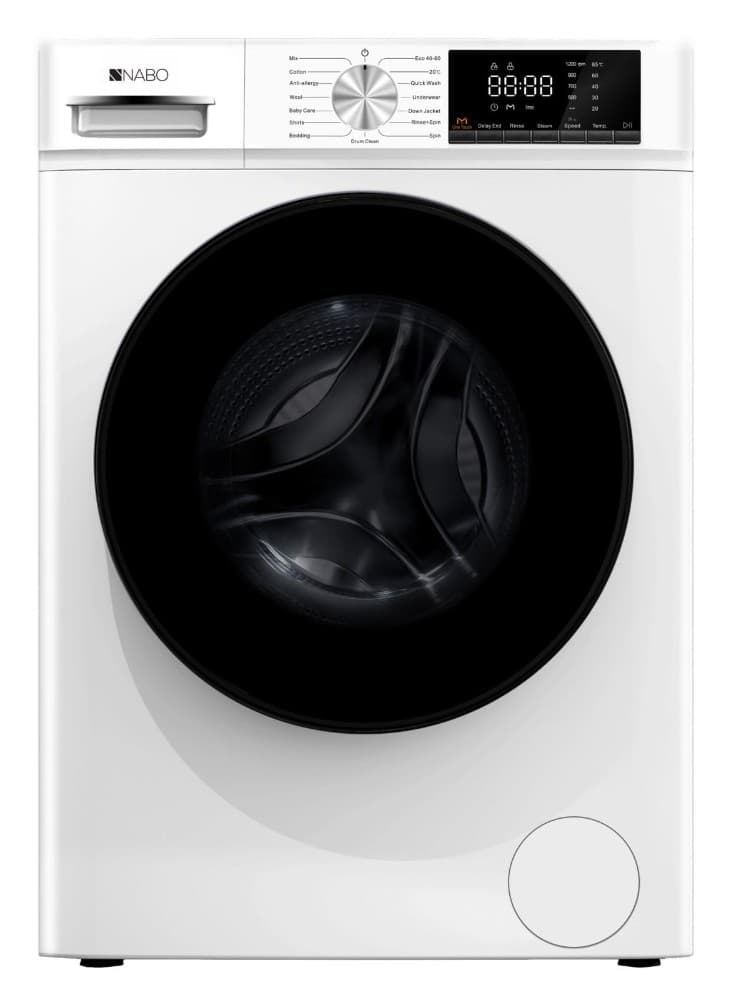NABO Waschmaschine 7 kg 7 kg Fassungsvermögen, 1.200 U/min, 15 Programme, Maße: H 84,5 x B 60 x T 46,5 cm, Mod.Nr.: WM1070 Angebot bei Interspar
