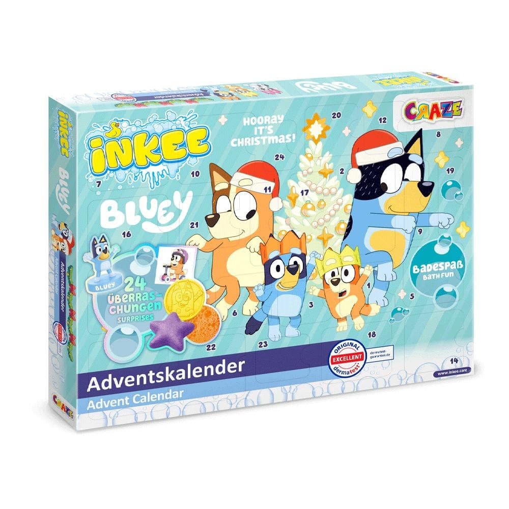 Inkee Bluey Badezusätze Adventkalender – Bipa