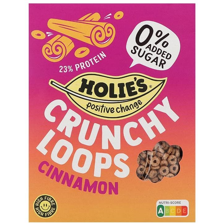Holie's Crunchy Müsli oder Loops Cerealien, 400 g oder 350 g – Interspar