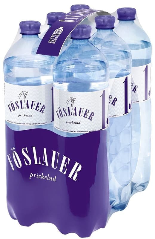 Vöslauer Mineralwasser, 6 x 1,5 l – MPREIS