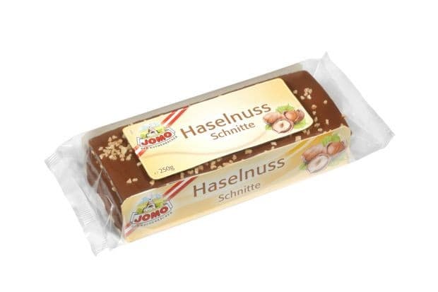 Jomo Haselnuss Schnitte, 250 g – Penny