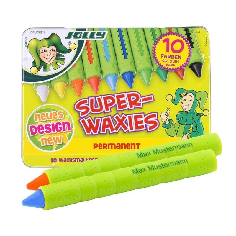 JOLLY Wachsmalkreiden Superwaxies Classic oder Aquarell 10 Farben Angebot bei Maximarkt