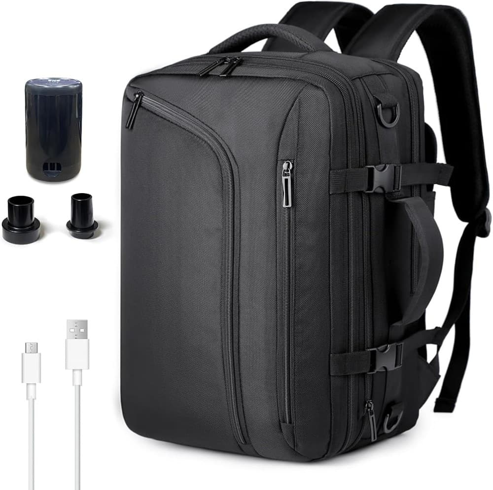 Premium Carry On Vakuum-Rucksack LIVE IN STYLE – Hofer