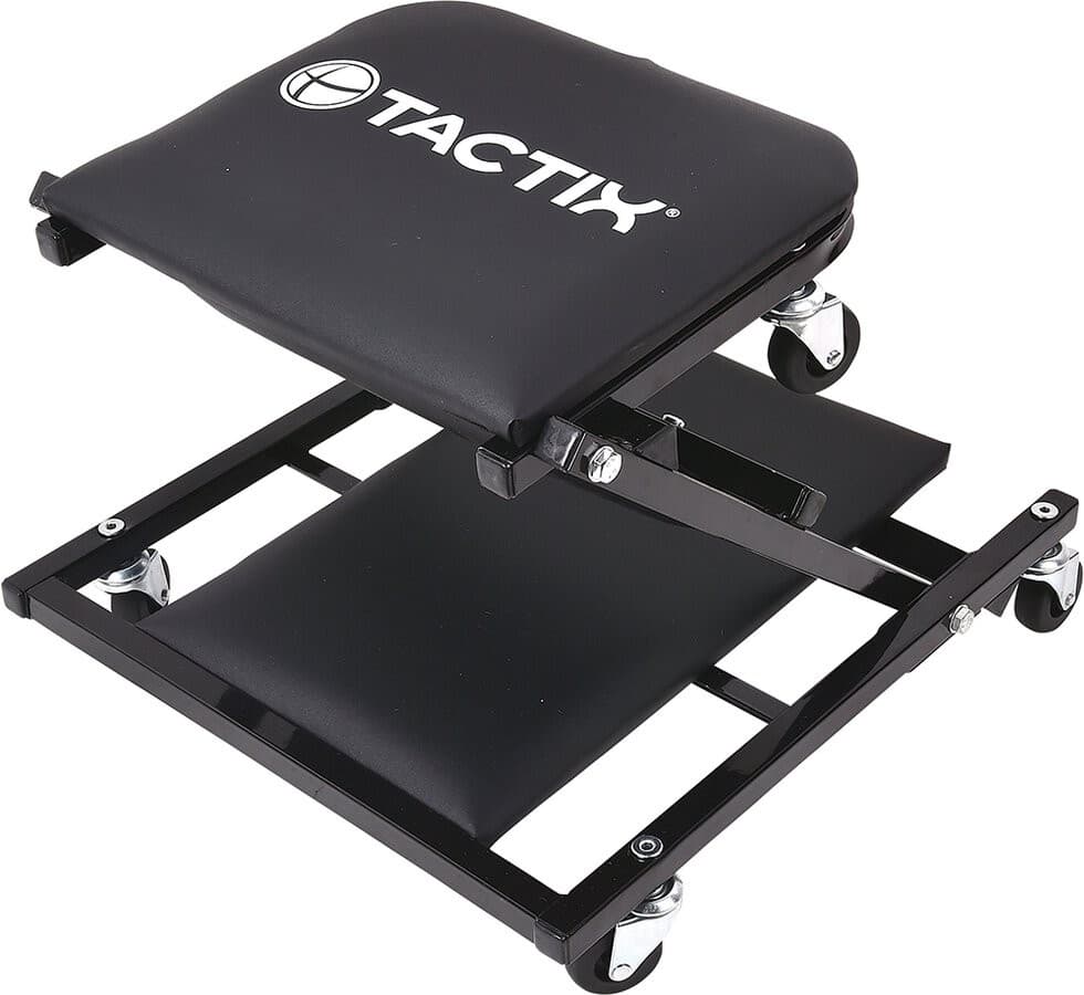 2-in-1 Werkstattliege TACTIX – Zgonc