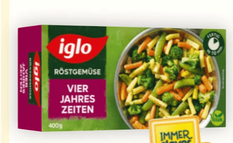 iglo Röstgemüse Vier Jahreszeiten, 400 g – Billa Plus