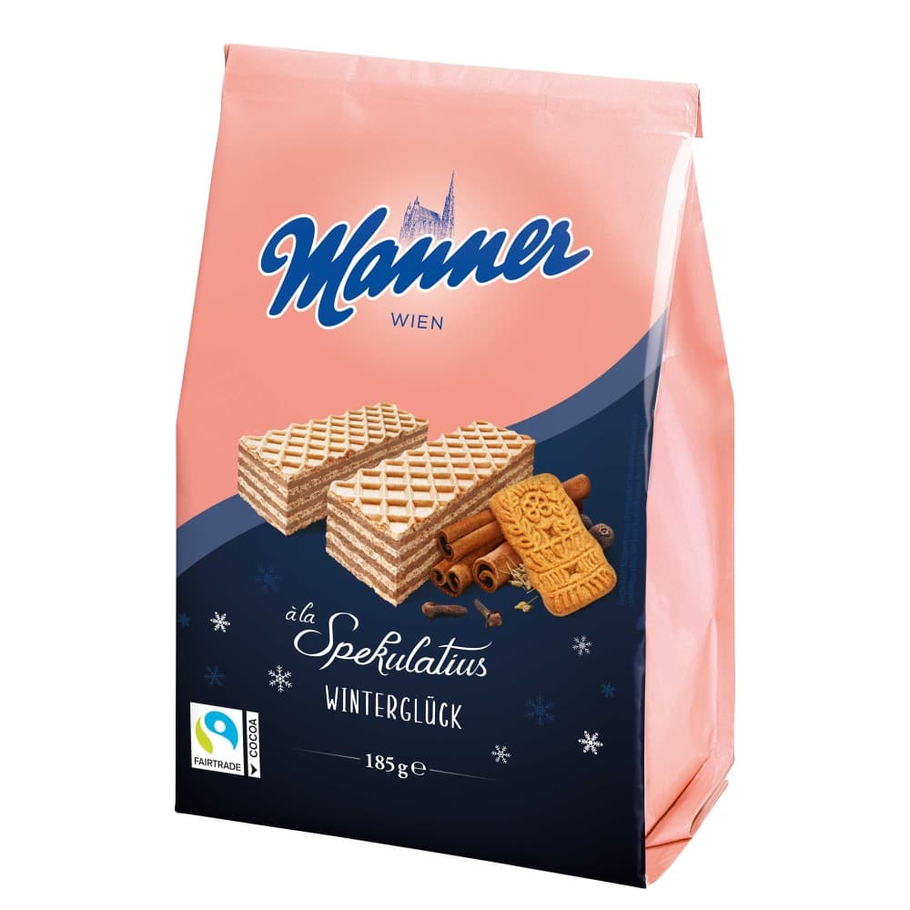 Waffeln Winterglück, 185 g Manner – Norma