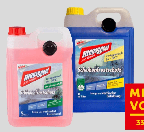 Scheibenfrostschutz, 5 Liter Megaspeed – Interspar
