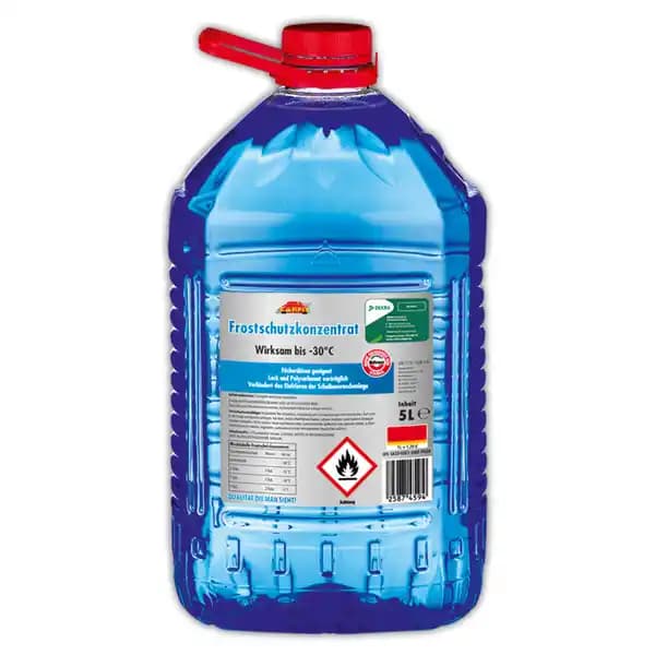 Kfz-Scheibenfrostschutzkonzentrat, 5 Liter Carfit – Norma