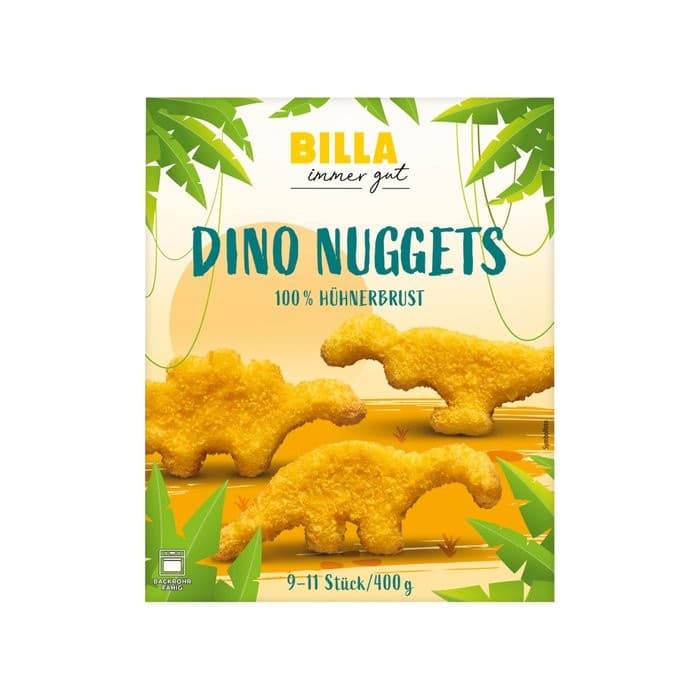 Dino Nuggets, 400 g BILLA immer gut – Billa Plus