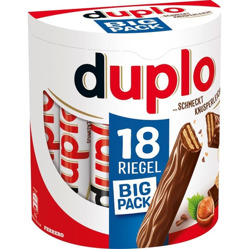 Kinder Riegel 18 Stk., Duplo 18 Stk. od. Country 16 Stk., 327 g - 378 g – Billa Plus