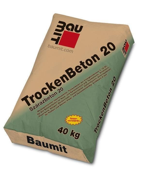 Trockenbeton 20 40 kg Baumit Angebot bei Bauhaus
