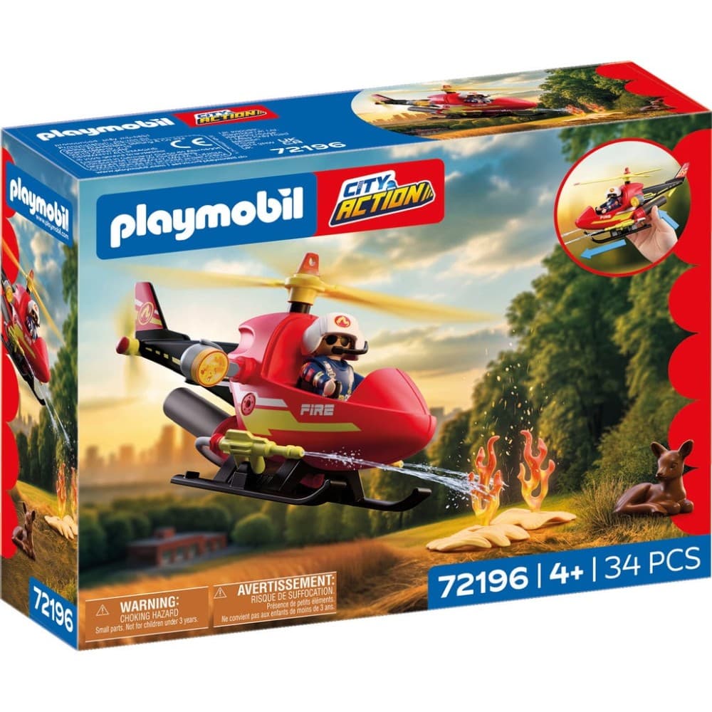 Playmobil 72196 Feuerwehr Heli – Maximarkt