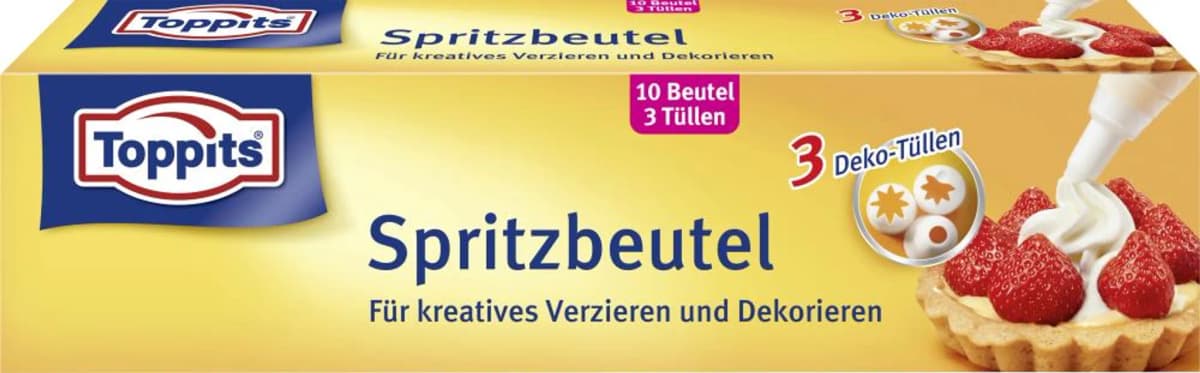 Toppits Spritzbeutel, 10 Stk. – Lidl