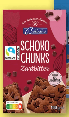 Schoko Chunks, 100 g Belbake – Lidl