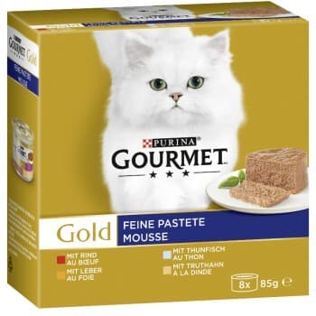 Feine Pasteten 8x85 g Cat Premium Gourmet Angebot bei Norma