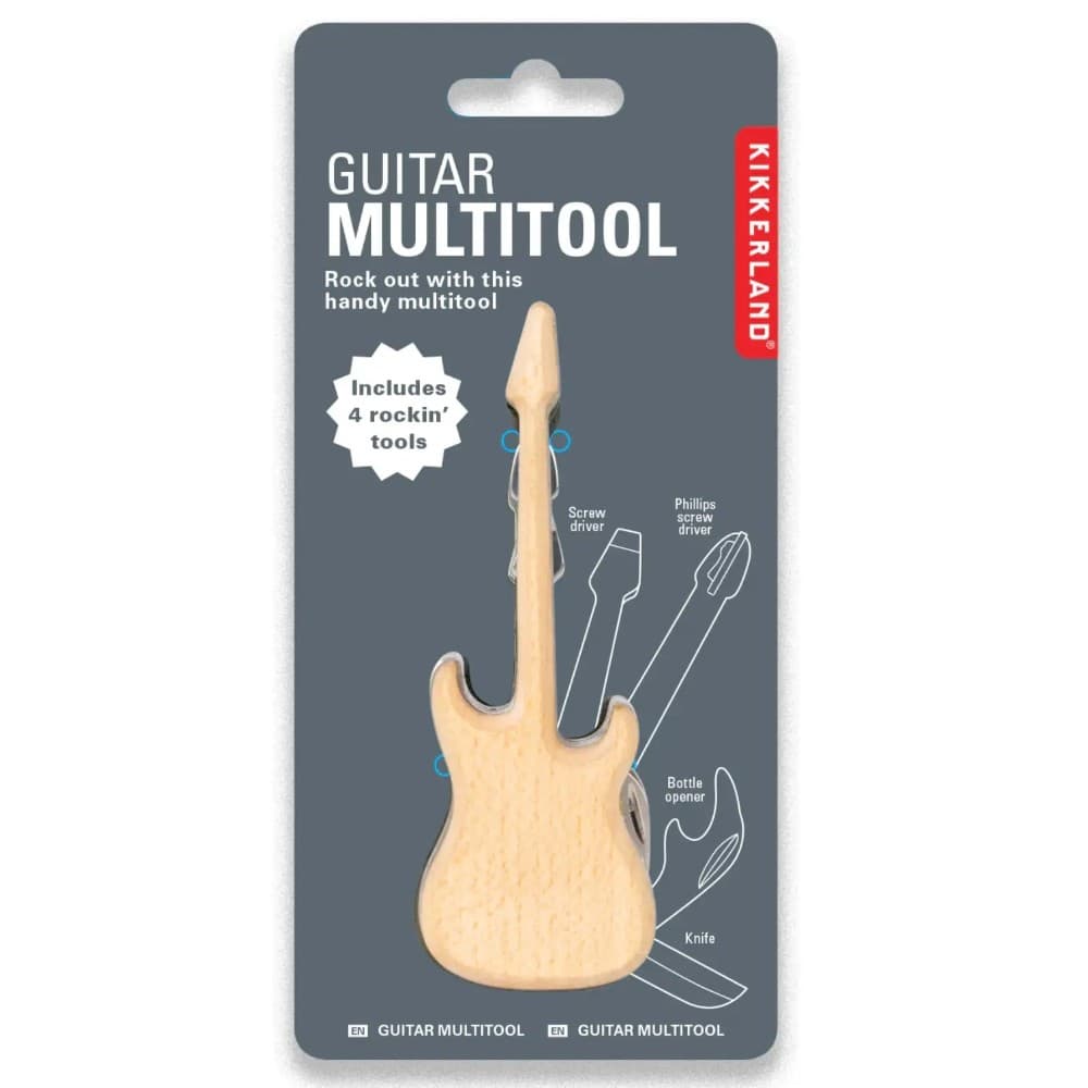 Multifunktionswerkzeug Guitar Kikkerland – Müller