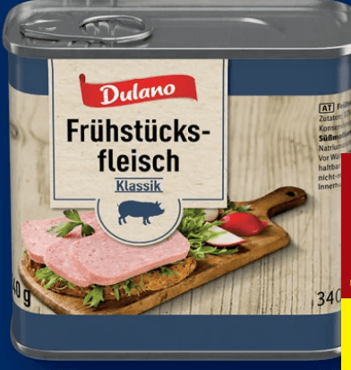 Dulano Frühstücksfleisch, 340 g – Lidl