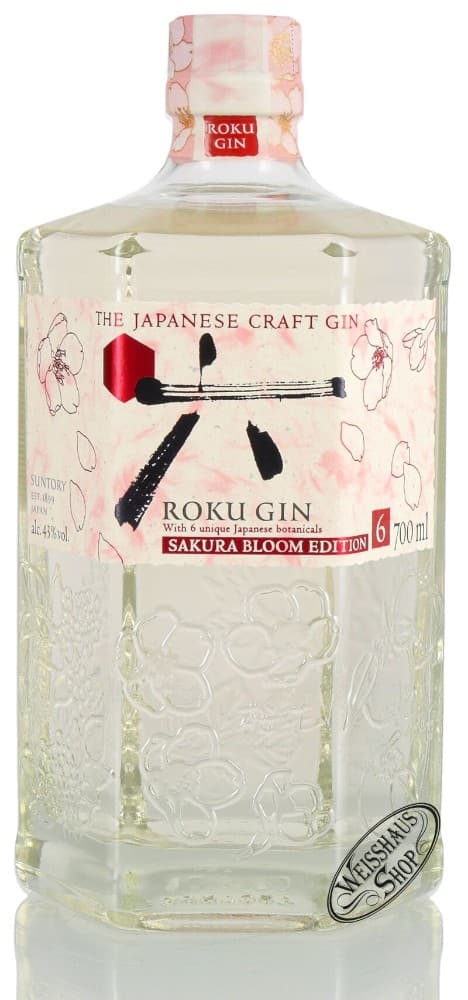 Japanese Gin od. Sakura Bloom, 0,7 l Roku Suntory – Billa Plus