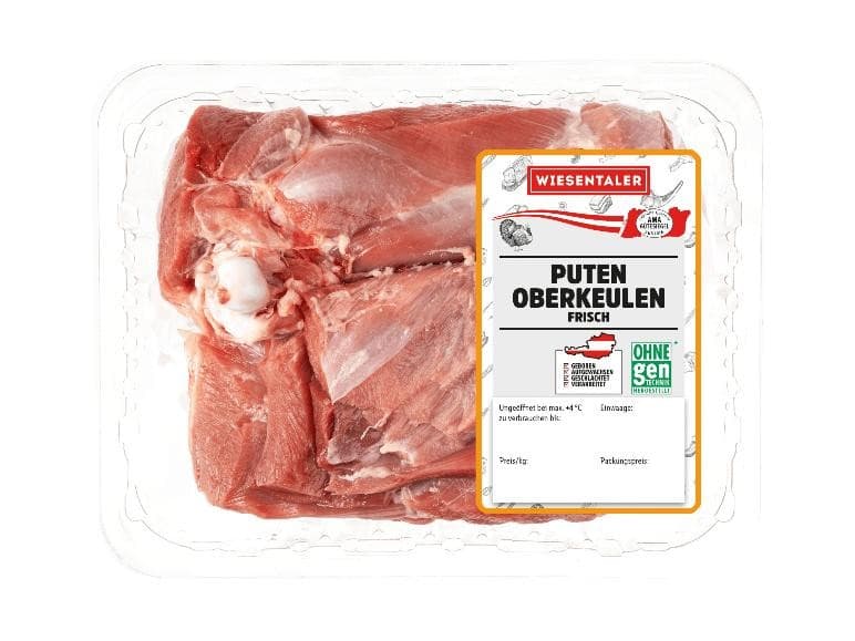 Frische Puten Oberkeulen, Ca. 1 kg WIESENTALER – Lidl