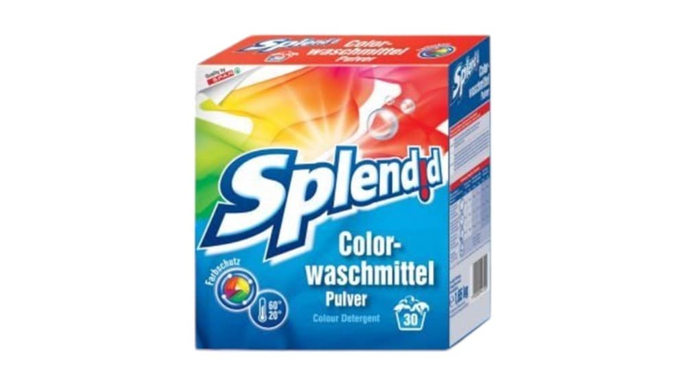 Splendid Waschmittel Pulver, 100 WG – Spar