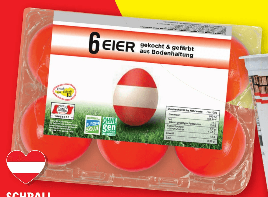 Jausen- und Salateier, 6 Stück – Lidl