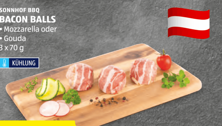 Sonnhof BBQ Bacon Balls 3 x 70 g Angebot bei Hofer