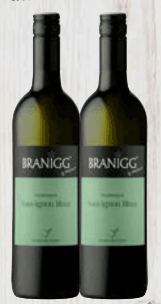 Branigg Sauvignon Blanc, 0,75 Liter – Eurospar