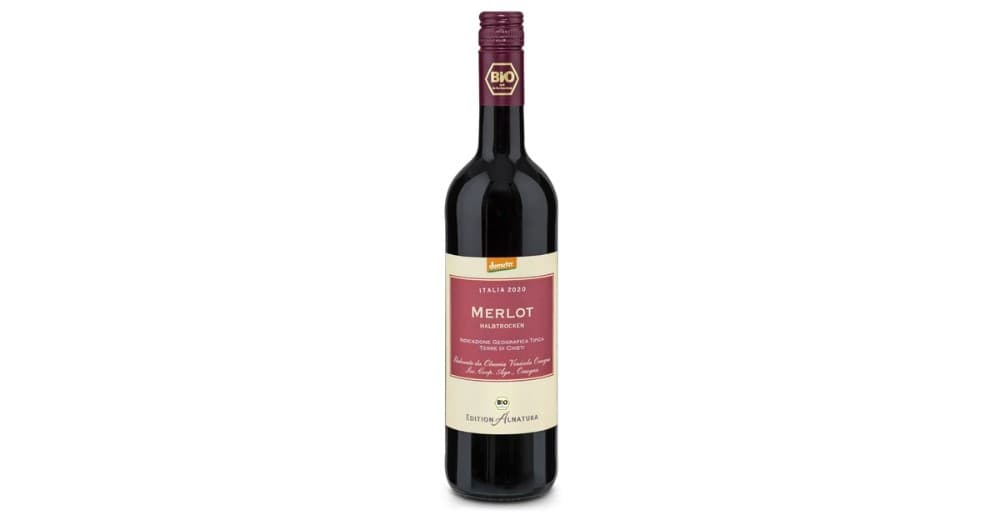 Alnatura Merlot Terre d`Abruzzo, 0.75 l – MPREIS