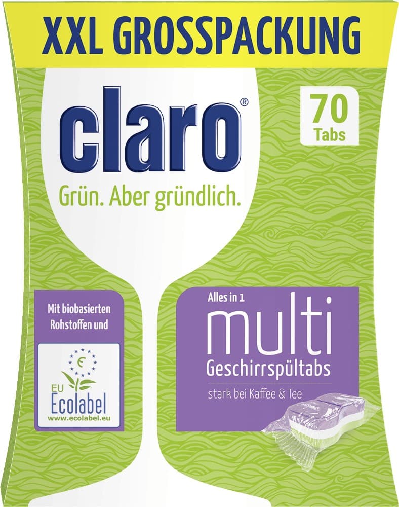 Claro Öko Tabs oder multi Tabs 50 oder 70 Stück Angebot bei Maximarkt