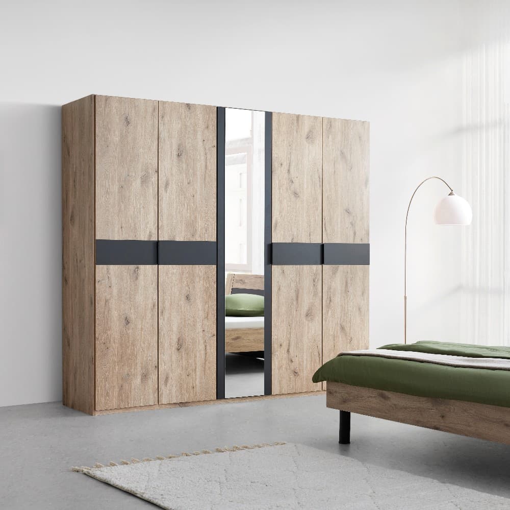 Drehtürenschrank Bergamo, ca. 225x208x58 cm – Mömax