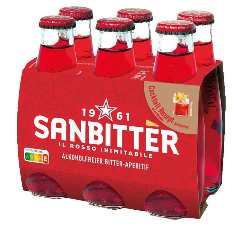 San Pellegrino Sanbitter, 6 x 98 ml – Lidl