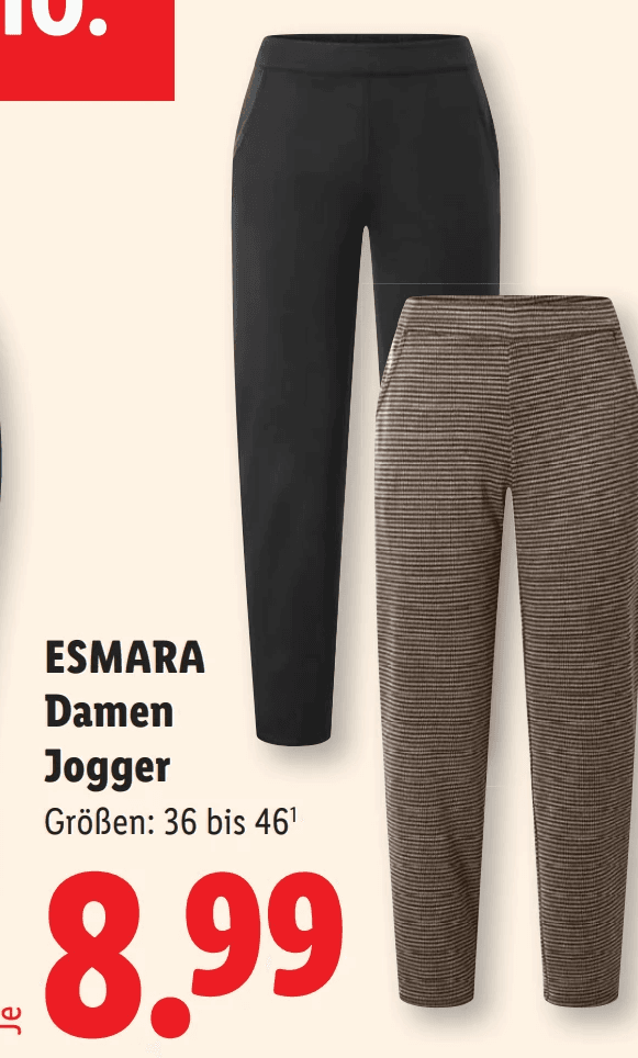 ESMARA Damen Jogger – Lidl