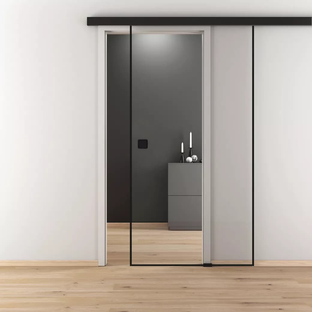 Schiebetür Black Edge, H: 205,8 cm, B: 93,5 cm – Bauhaus