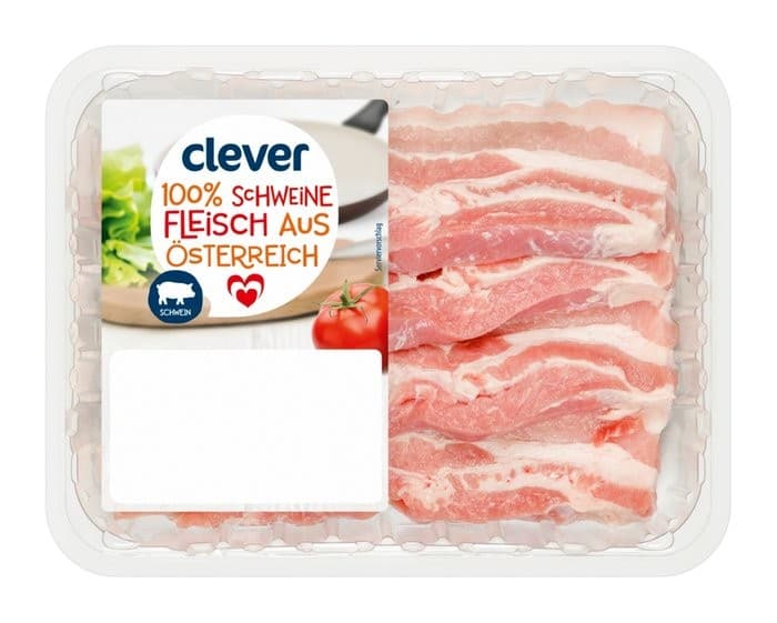 clever Bauchfleisch zum Selchen oder Braten, ca. 4,5 Kilo Stück, per Kilo – Billa Plus