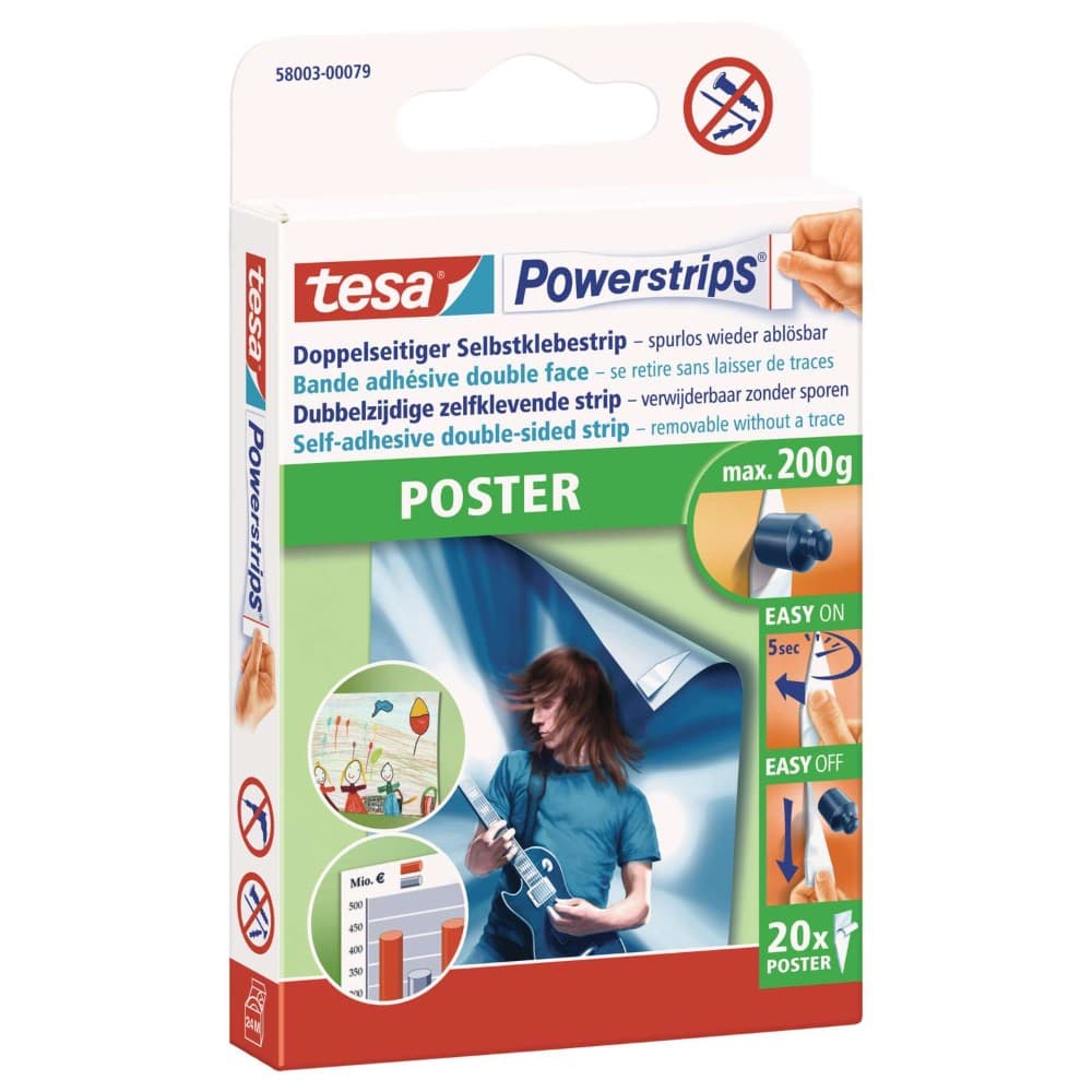 Tesa Power- oder Posterstrips – Müller