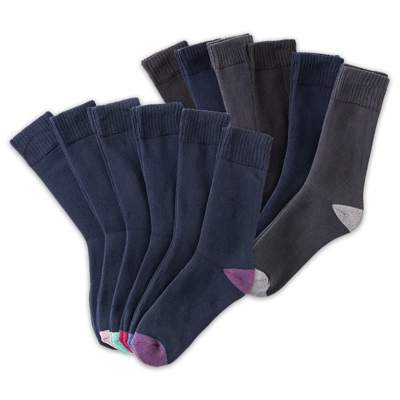 Vollfrottee-Socken, 6 Paar Ronley – Norma