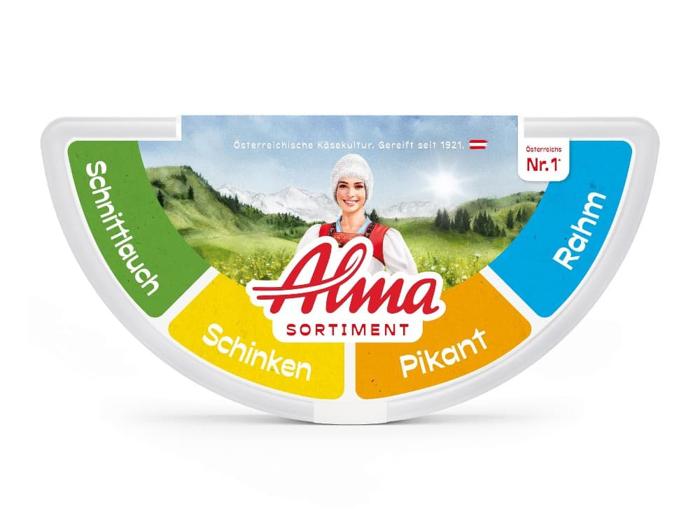ALMA Schmelzkäseecken 150 g Angebot bei Lidl