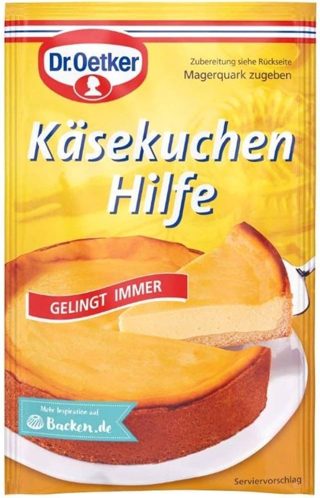 Dr. Oetker Käsekuchen Hilfe, 58 g – Norma