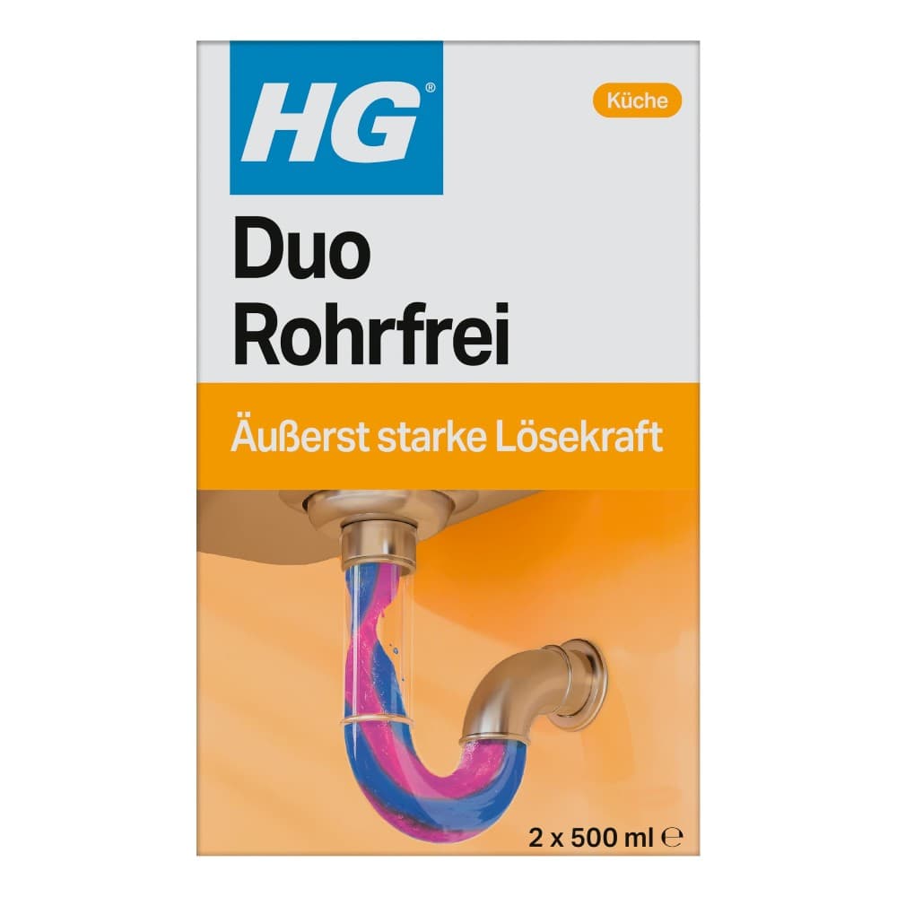 HG Duo-Rohrfrei, 2 x 500 ml – Zgonc