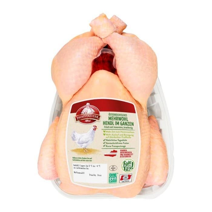 Österr. Hendl bratfertig, 1 Stück – Maximarkt